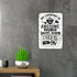 QIONGQI Funny Kitchen Quote My Cooking is Awesome Metal Tin Sign Wall Decor Retro Kitchen Signs with Sayings for Home Kitchen Decor Gifts...
