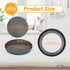 Beasea Mini Tart Pans for Baking, 2pcs 8 Inch Tart Pan with Removable Bottom Small Non Stick Carbon Steel Quiche Pie Pans for Oven Baking...
