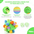 Yikko Interactive Snuffle Ball, Dog Chew Enrichment Toys, Treat Dispenser Slow Feeder Dog Puzzle Stimulation Toys for Small Medium Large Dogs, dic...