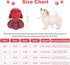 Dog Christmas Outfits Small Dog Christmas Sweater Dress Red Plaid Xmas Winter Dog Clothes Sweater for Small Dogs Girl Holiday Clothing Pet Apparel...