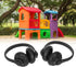 Doll Miniature Headphones Model, High Simulation Exquisite Sturdy Plastic Dollhouse Headphones Model for 1/12 Scale Dollhouse (Black)...