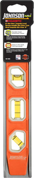 Johnson Level & Tool 1435-0900 Magnetic Glo-View Torpedo Level, 9", Orange, 1 Level...