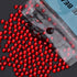 400 Pieces Hot Fix Glass Flatback Rhinestones HotFix Round Crystal Gems (Light Siam, SS30)...