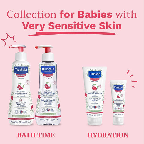 Mustela Baby Soothing Moisturizing Cream - Face Moisturizer for Very Sensitive Skin - with Natural Avocado & Schizandra Berry - Fragrance-Free - 1...