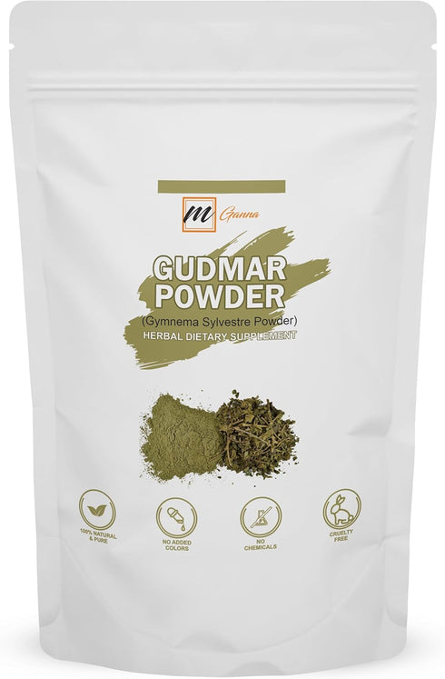 100% Natural Pure Gudmar/Gymnema Sylvestre Powder for Health and Skin Care 227 GMS / 0.5 LBS...