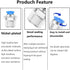 8mm Push to Connect Fittings Air Fittings,CEKER 8mm x 1/4" NPT Male Thread Air Lines Quick Connect Fittings Pneumatic Fitting 8mm Tubing Fitting P...
