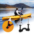 Deck Rigging Kit Accessory - 19.7 FT Bungee Cord with Deck Loops Tie Down Pad Eyes and J - Hooks and Bungee Cord Hook Screws & Rivets for Kayaks C...