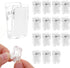 15 Pcs Tapestry Wall Hanging Clips, Self Adhesive Clips Wall Clips Poster Hanger Shower Curtain Clips Double-Sided Adhesive Spring Clips for Blank...