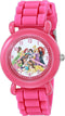 Disney Princess Kids' Plastic Time Teacher Analog Quartz Silicone Strap Watch...