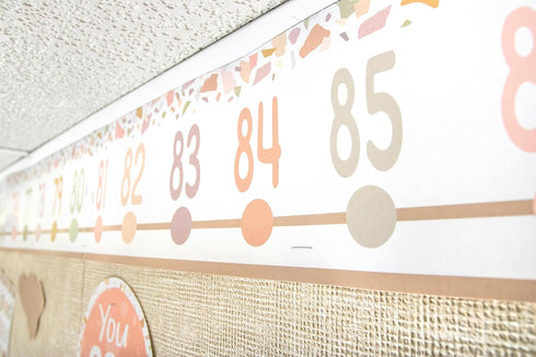 Teacher Created Resources Terrazzo Tones Number Line (-20 to +120) Bulletin Board (TCR7204)...