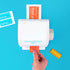 Xyron Permanent Adhesive Refill for Create-A-Sticker Mini, 2.5" x 20', Refill Cartridge (AT255-20CFTP)...