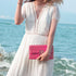 KUANG! Straw Clutch Purse for Women Beach Woven Bag Envelope Evening Clutch Straw Handbag...