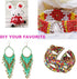 EuTengHao 13200Pcs Glass Seed Beads Small Craft Beads Small Beads for DIY Bracelet Necklaces Crafting Jewelry Making Supplies with Two 0.6mm Clear...