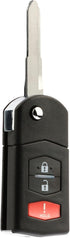 Flip Key Fob Remote fits Mazda 6 2005 2006 2007 2008 (KPU41788)...