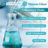 Glass Erlenmeyer Flask Set 50ml 150ml and 250ml, Narrow Mouth Graduated Flasks, 3.3 Borosilicate Glass, Ideal for Laboratory, Classroom or Home Us...