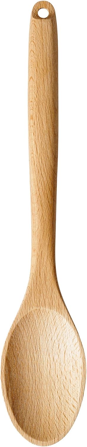 IKEA RÖRT Kitchen Tool Set of 3. Round Spoon, Square Spoon and Fork. Beach Wood...