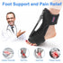 2 Pack Plantar Fasciitis Night Splint Drop Foot Orthotic Brace, Adjustable Plantar Fasciitis Brace, Improved Dorsal Night Splint for Effective Rel...