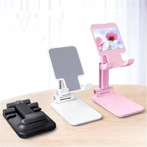 Adjustable Cell Phone Stand for Desk, Angle Height Adjustable Cell Phone Stand for Desk, Case Friendly Phone Holder Stand for Desk (White 4oz)......