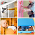 Goodv Baby Proof Cabinet Locks - 6 Pack Adjustable Child Safety Straps Used for Drawer Door Fridge Oven Toilet Seat Kitchen Cupboard Appliance Tra...
