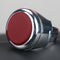 Stainless Steel Steering Wheel Knob, Sport Maneuvering Knob Steering Spinner Cowhide Leather Cover Premium Polish Finish Suicide Knob Universal Fi...