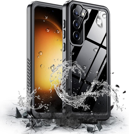 Hualele for Samsung Galaxy S23 Plus Case Waterproof, Built in Lens & Screen Protector Rugged Full Body Protective Military Grade Drop Protection I...