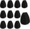 10Pcs Face Paint Sponges Painting Sponge High Density Face Painting Supplies for Art Work and Body Painting Tear Drop (Black)...