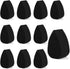 10Pcs Face Paint Sponges Painting Sponge High Density Face Painting Supplies for Art Work and Body Painting Tear Drop (Black)...