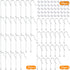 50pcs Stainless Steel Earring Hooks Hypoallergenic Ear Wire Hooks with Hanging Loop Earring Parts and 50pcs Clear Earring Backs for DIY Jewelry Ma...