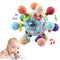Baby Sensory Teething Toys - Baby Teethers Montessori Toys - Gifts for Infant Newborn Boys Girls 0 3 6 9 12 18 Months 1 One Year Old - Baby Rattle...