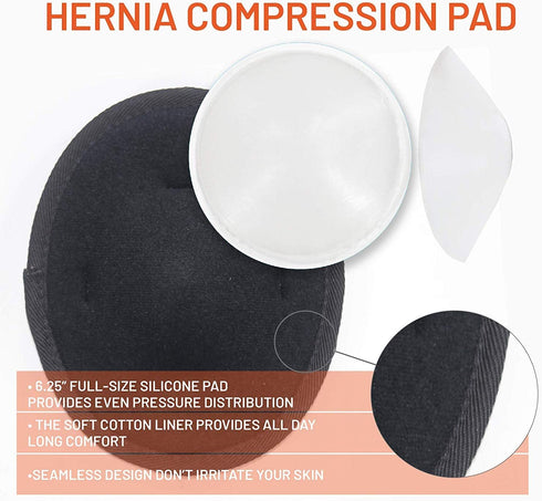 Everyday Medical Plus Size Umbilical Hernia Support Belt I Pain and Discomfort Relief from Umbilical, Navel, Ventral and Incisional Hernias I Hern...