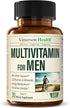 Multivitamin for Men - Mens Multivitamins & Multiminerals Supplement for Energy, Focus and Performance. Daily Mens Vitamins A, C, D, E & B12, Zinc...