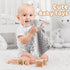 Pro Goleem Loveys for Babies - Soft Security Blanket Baby Snuggle Toy Newborn Stuffed Animals Baby Gifts for Boys and Girls, Grey Bunny 16 Inch...
