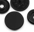Dritz Plastic Snaps, Round, Black, Size 20 12-Count...