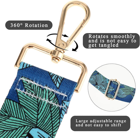 Adjustable Purse Strap, 1.5in Wide Crossbody Bag Straps Handbag Shoulder Strap Bag Replacement Accessories for Women...