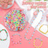 Praisebank Clay Beads, 2000pcs Pink Clay Beads,Bracelet Making, Polymer Clay Beads, Beads, Clay Beads for Bracelets Making, Beads for Jewelry Maki...