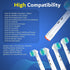 Replacement Toothbrush Heads for Professional Electric Toothbrush Heads, Heads Refill Precision Clean Brush Compatible with Oral-B 7000/Pro 1000/9...