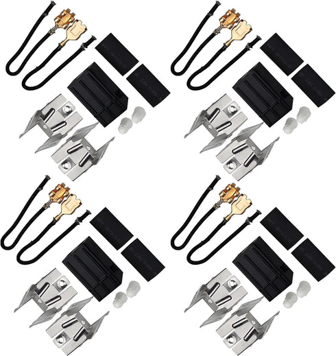 puxyblue 330031 Range Burner Receptacle kit replacement for 814399 5303935058 5301167733 compatible for Whirl-pool for Range/Stove (4 Pack)