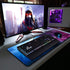 Gaming Mouse Pad, Extended Mouse Pad Large Mouse Pad with Anti-Slip Rubber Base and Durable Stitched Edges, Ultra Thick 3mm, XL Gaming Mouse Pad K...