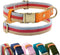 Canvas Nylon Dog Collar Durable and Adjustable Classic Pet Collars with Quick-Release Metal Buckle and D-Ring for Small Medium Large Boy and Girl ...