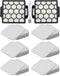 for Shark ZU62 ZU60 Navigator Zero-M Self-Cleaning Brushroll Pet Pro Upright Vacuum Replacement Filter Compare ZU62C NV150 NV151 NV251 NV255 Part ...