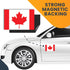 Magnet Me Up Canada Canadian Flag Car Magnet Decal, 4x6 Inches, Heavy Duty Automotive Magnet for Car, Truck SUV...
