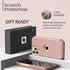 LUPA iPhone 11 Pro Flip Wallet Case - Slim Faux Leather Purse with Credit Card Holder, Rose Gold, 5.8 inch Display...