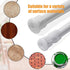 Tension Rods Shower 15.7 to 28 in Small Adjustable Curtain Window Rods in Extendable Telescopic Width Spring Cupboard Bars for Kitchen Utensils,Fi...