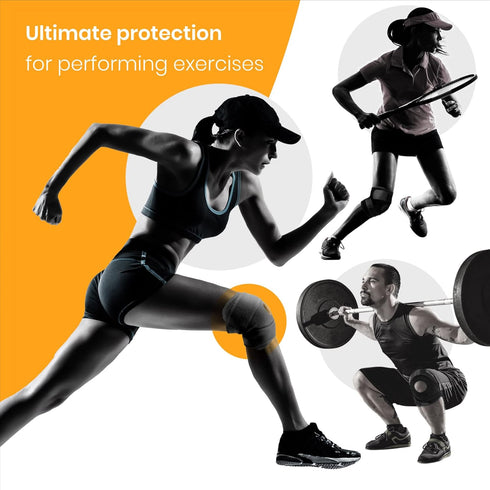 Compression Knee Brace for Running - Knee Support for Working Out - Sports Knee Braces for Men and Women - Knee Stabilizer for Meniscus Tear ACL A...