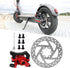 Akozon Brake Disc, 140mm Diameter Brake Disc Caliper Kit for Electric Scooter...