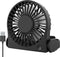 Small Desk Fan, 3 Speeds Silent Travel Fan, Portable mini Desktop Fan, 180° Foldable Table Fan, USB Powered Cooling Fan for Bedroom Home Office Ou...