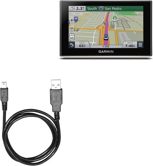 BoxWave Cable Compatible with Garmin Nuvi 2789LMT - DirectSync Cable, Durable Charge and Sync...