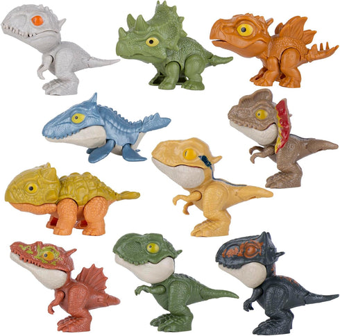 Biting Fingers Dinosaurs Puppets, Jurassic World Dinosaur Toys, Dinosaurs Action Figures Collectibles for 3 4 5 6 7 8 Boys Kids...