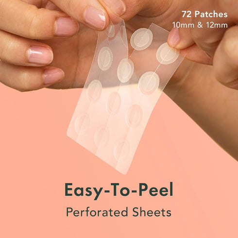 Rael Pimple Patches Miracle Invisible Spot Cover - Hydrocolloid Acne for Face, Blemishes and Zits Absorbing Patch, Breakouts Treatment Skin Care, ...