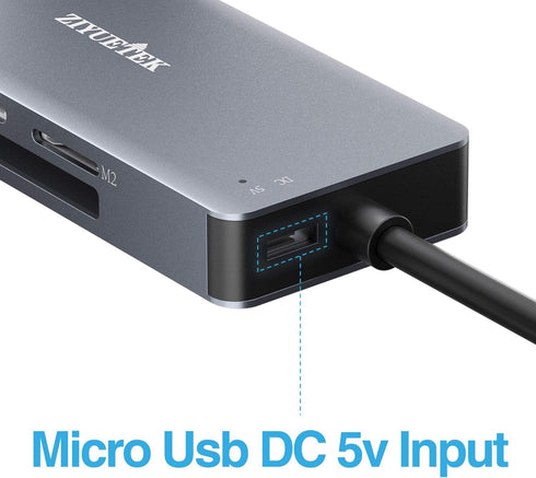 CF Card Reader,USB 3.0 to Compact Flash Memory Card Reader Adapter 5Gbps Read 5 Cards Simultaneously for SDXC, SDHC, SD, Micro SDXC, Micro SD, Mic...